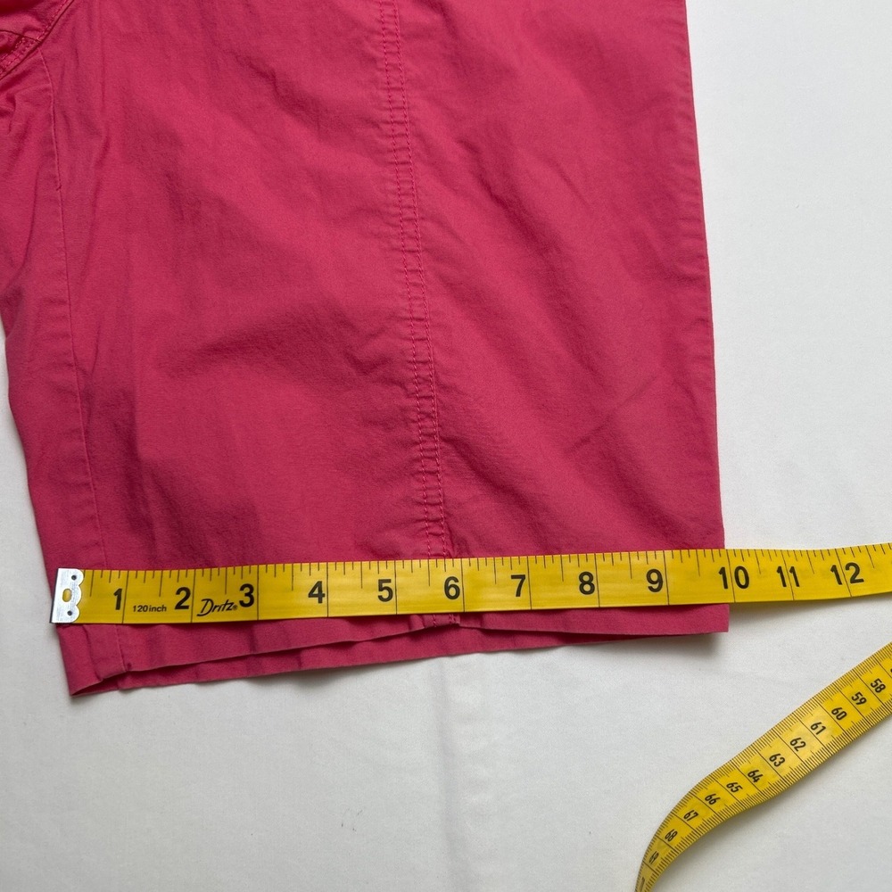 Chico's Womens High Rise Brigitte So Slimming Bermuda Shorts Size 2/12 Pink - Picture 8 of 10